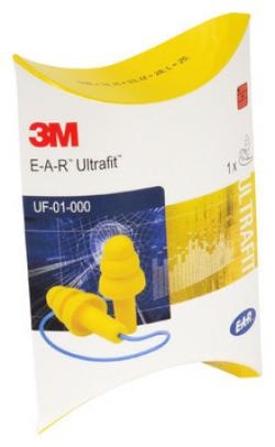 3M-E-A-R Ultrafit Gehrschutzstpsel, paarweise in Kissenpacks