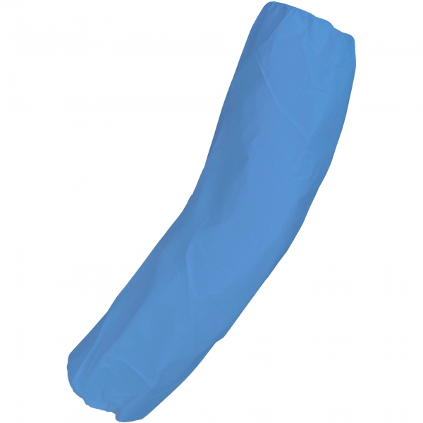 ASATEX-Einweg-Armstulpe PE-AS20B, blau, VE = 20 Pkg.  100 Stk.