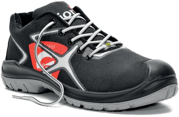 JORI-Footwear, Sicherheits-Arbeits-Berufs-Schuhe, Halbschuhe, jo_SOFT Low ESD S3, schwarz