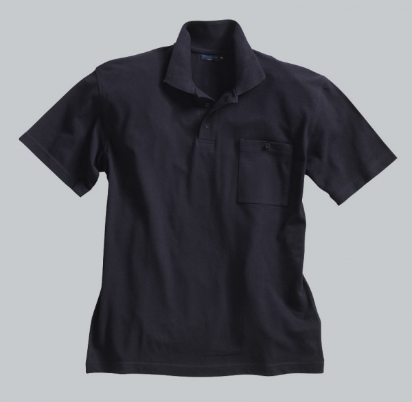PIONIER-Workwear, Polo-Shirt, Pique, 1/2 Arm, ca. 185g/m, schwarz