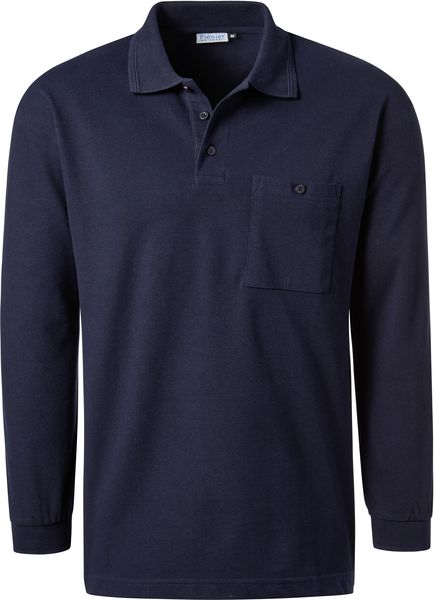 PIONIER-Workwear, Polo-Shirt, 1/1 Arm, Pique, ca. 185g/m, marine