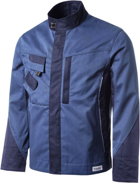 PIONIER-Workwear, Arbeits-Berufs-Bund-Jacke, TOOLS, 285g/m, nordic/blue