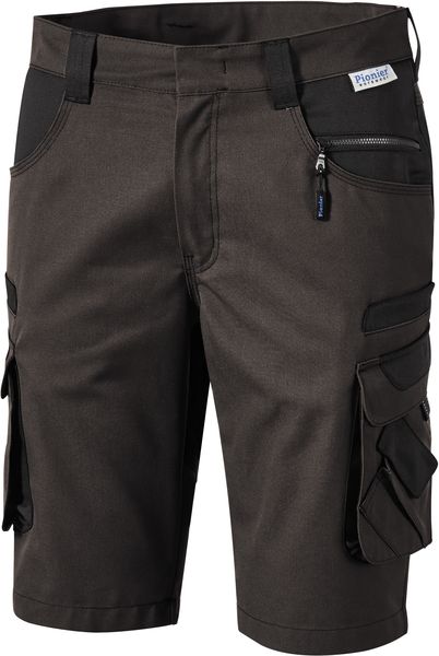PIONIER-Workwear, Bermuda-Arbeits-Shorts, TOOLS, 285g/m, braun/schwarz