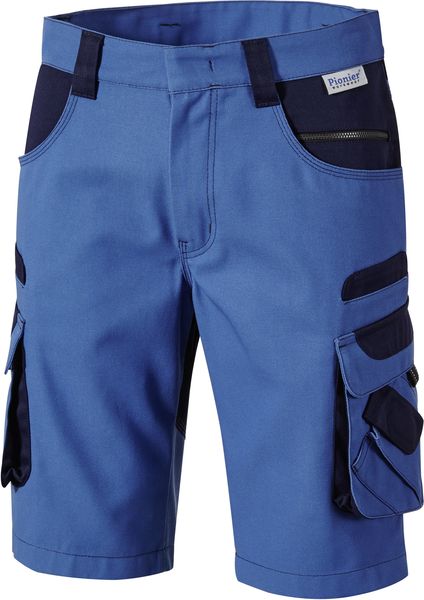 PIONIER-Workwear, Bermuda-Arbeits-Shorts, TOOLS, 285g/m, nordic/blue