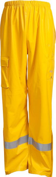 ELKA-Rainwear, Regen-Wetter-Schutz-Bundhose, Dry Zone-D-Lux, 190g/m, Farbe gelb