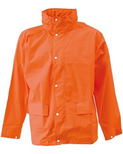 ELKA-Rainwear, DRY ZONE Jacke, 190g/m, orange