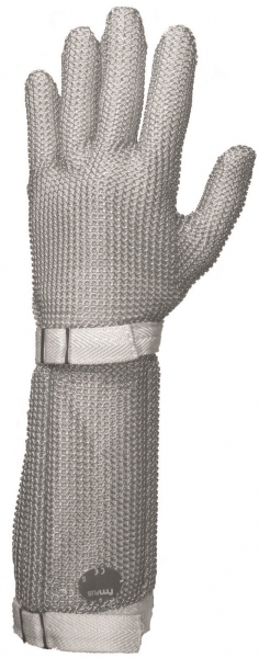 MNCH-Stechschutzhandschuhe, FM Plus, 19 cm Stulpe, weiss
