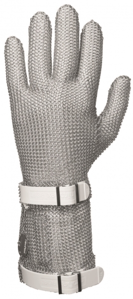 MNCH-Stechschutzhandschuhe, NIROFLEX EasyFit, 7,5 cm Stulpe, braun
