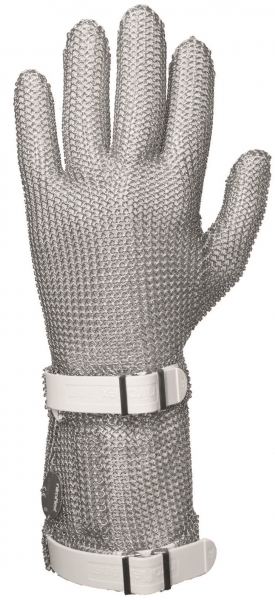 MNCH-Stechschutzhandschuhe, NIROFLEX EasyFit, 7,5 cm Stulpe, rot