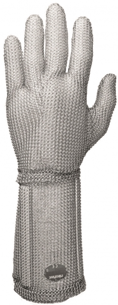 MNCH-Stechschutzhandschuhe, NIROFLEX Fix, 15 cm Stulpe, weiss