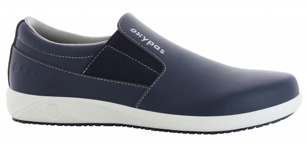 OXYPAS-Footwear, Herren-Sicherheits-Arbeits-Berufs-Slipper, ESD, Roy, navy