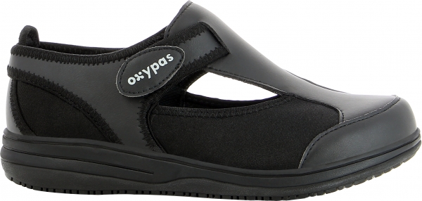 OXYPAS-Footwear, Arbeits-Berufs-Sicherheits-Sandalen, ESD, Candy, schwarz