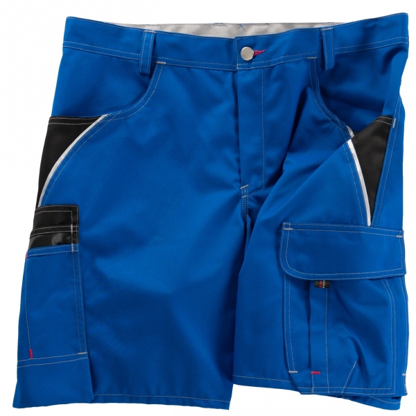 BEB-Workwear, Arbeits-Shorts, INFLAME, 245 g/m, kornblau/schwarz