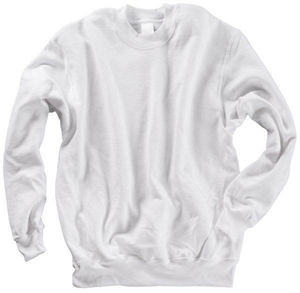BEB-Sweatshirt, Classic, 260-280 g/m, wei