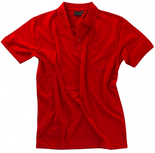 BEB-Workwear, Poloshirt, Premiun fr Sie & Ihn, 210-220 g/m, rot