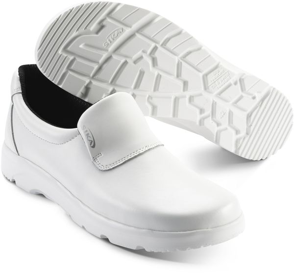 SIKA-Footwear, O2 Arbeits-Berufs-Slipper, OPTIMAX, weiss