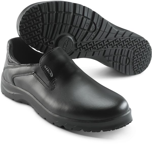 SIKA-Footwear, O2 Arbeits-Berufs-Slipper, FUSION, schwarz