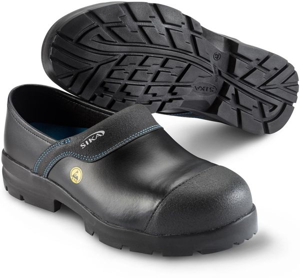 SIKA-Footwear, SB Arbeits-Berufs-Sicherheits-Clogs, FLEX LIGHT, geschlossen, schwarz