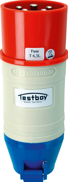 TESTBOY TV 416A, CEE-Adapter*