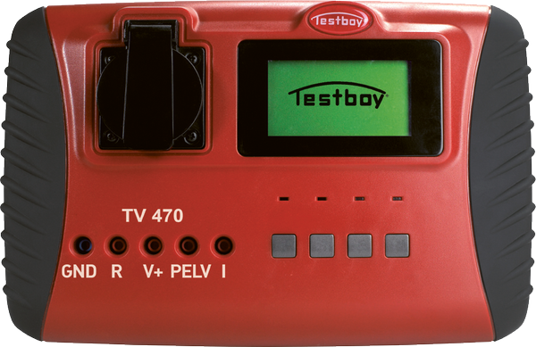 TESTBOY TV 470, VDE-Tester DIN 0701/0702/EN 62353