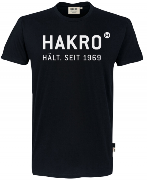 HAKRO-Workwear, Arbeits-Shirts, T-Shirt, Logo, 160 g / m, schwarz
