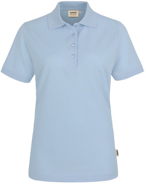 HHAKRO-Workwear, Arbeits-Shirts, Damen-Poloshirt Performance, ice-blue