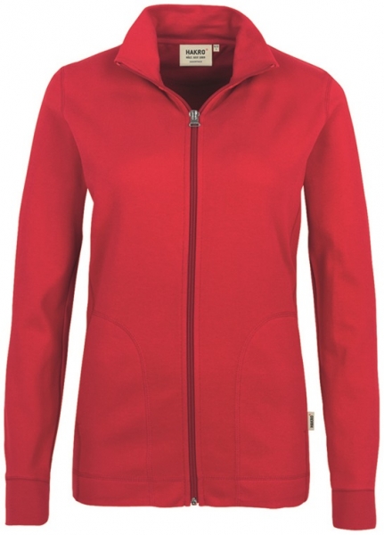 HAKRO-Workwear, Berufs- und Freizeit-Jacke, Damen-Jacke Interlock, rot