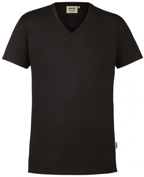 HAKRO-V-Shirt, Stretch, 170 g / m, schwarz