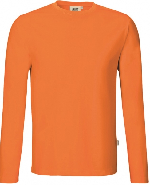 HAKRO-Workwear, Arbeits-Shirts, Longsleeve Performance, orange