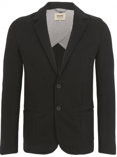 HAKRO-Workwear, Berufs- und Freizeit-Jacke, Sweatblazer Premium, schwarz