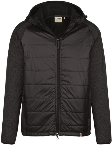 HAKRO-Workwear, Berufs- und Freizeit-Jacke, Hybridjacke, Maine, schwarz