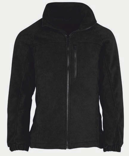 KIND-Rainwear, Wetterschutz, DUNO Wetter-Fleece-Jacke, schwarz