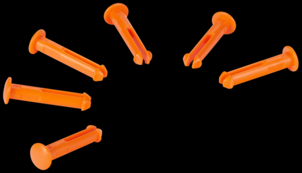 VIKAN-6 Ersatzstifte fr 1011x & 1013x, Orange