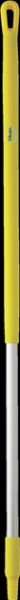 VIKAN-Ergonomischer Aluminiumstiel, 1310 mm, : 31 mm, gelb,