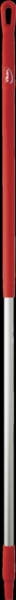 VIKAN-Ergonomischer Aluminiumstiel, 1510 mm, : 31 mm, rot,
