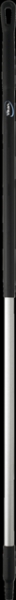 VIKAN-Ergonomischer Aluminiumstiel, 1510 mm, : 31 mm, schwarz,