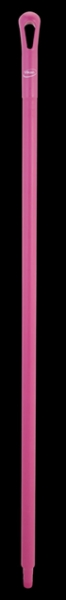 VIKAN-Ultra Hygienischer Stiel, 1300 mm, : 34 mm, pink,