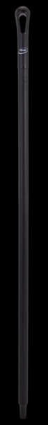VIKAN-Ultra Hygienischer Stiel, 1300 mm, : 34 mm, schwarz,