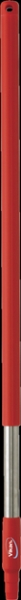 VIKAN-Ergonomischer Edelstahlstiel, 1025 mm, : 31 mm, rot,