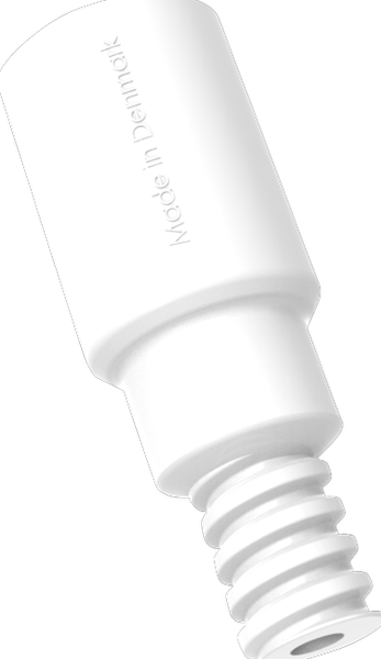 VIKAN-Adapter mit Wasserdurchlauf, 85 mm, wei, : 25 mm,