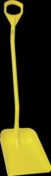 VIKAN-Ergonomische Schaufel, 1310 mm, gelb,