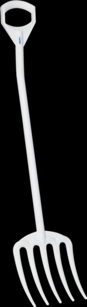 VIKAN-Hygienegabel, 1275 mm, wei,