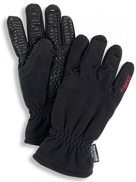 HB-Klteschutz-Fleece-Handschuhe, schwarz