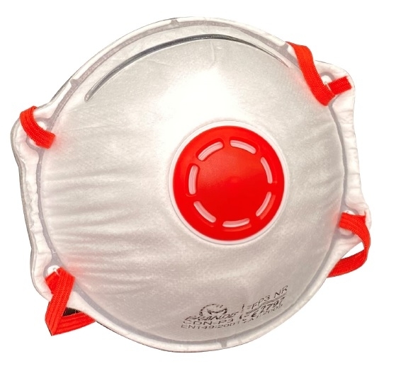 SIR-Einweg-Atemschutzmaske, FFP3 NR, wei