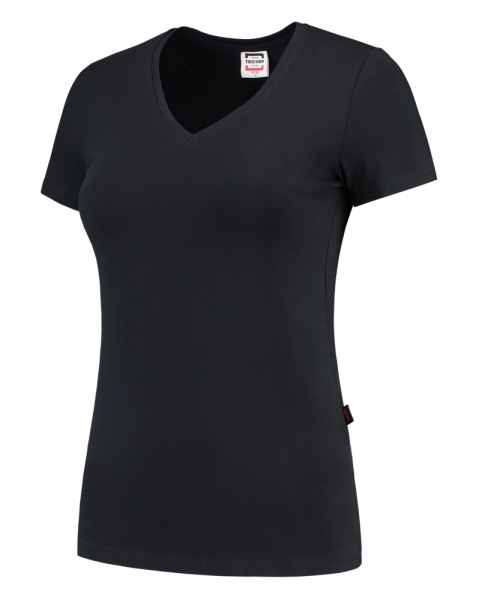 TRICORP-Damen-T-Shirts, V-Ausschnitt, 190 g/m, navy