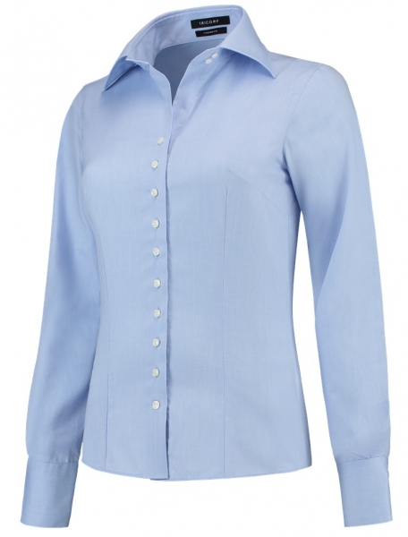 TRICORP-Bluse Slim Fit, Damen, 110 g/m, blue