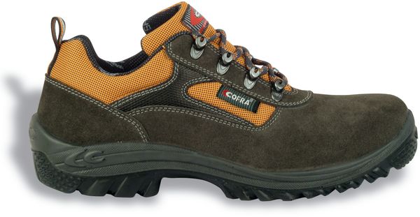 COFRA-Footwear, KASSEL S1 P SRC, Sicherheits-Arbeits-Berufs-Schuhe, Halbschuhe, braun