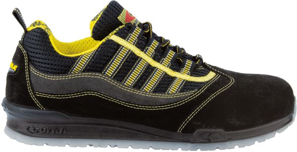 COFRA-Footwear, MARCIANO S1 P SRC, Sicherheits-Arbeits-Berufs-Schuhe, Halbschuhe, schwarz