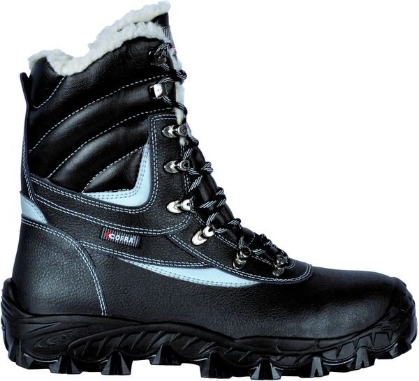COFRA-Footwear, NEW BARENTS S3 CI SRC, Arbeits-Berufs-Sicherheits-Schuhe, hoch, schwarz