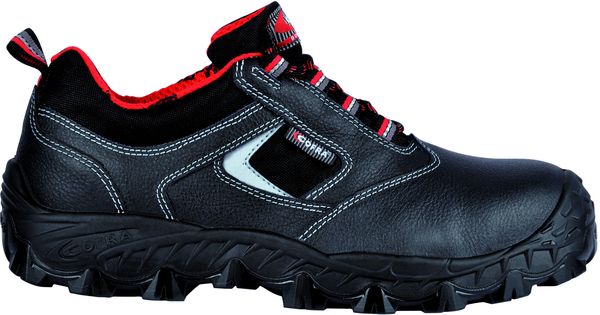 COFRA-Footwear, GARONNE S3 SRC, Sicherheits-Arbeits-Berufs-Schuhe, Halbschuhe, schwarz